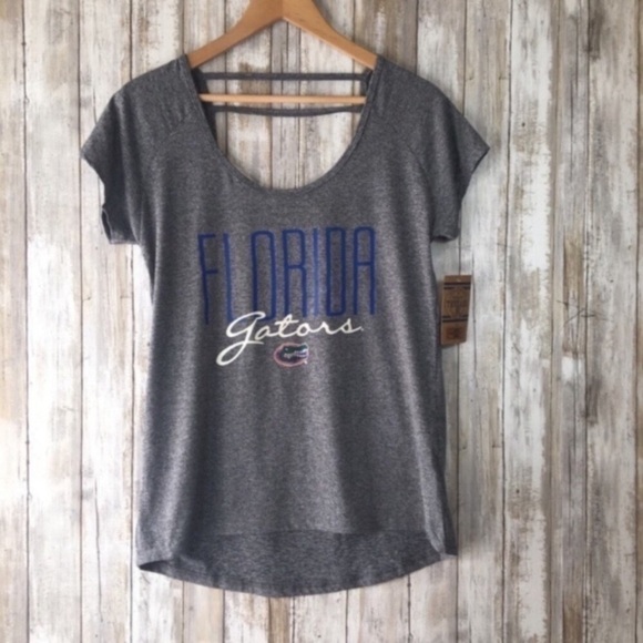 NCAA Tops - NWT NCAA Florida Gators Drop Back Blouse